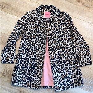NWOT Kate Spade Leopard Rain Trench Small